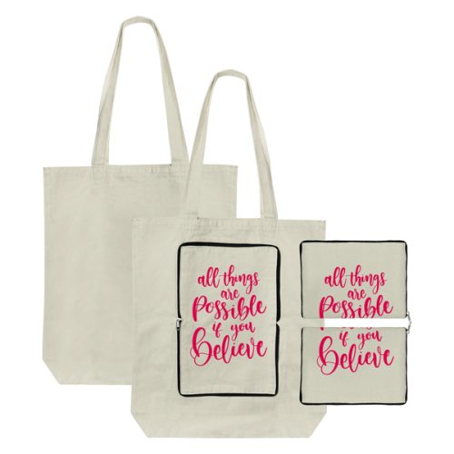 Foldable Cotton Bag (B0003)