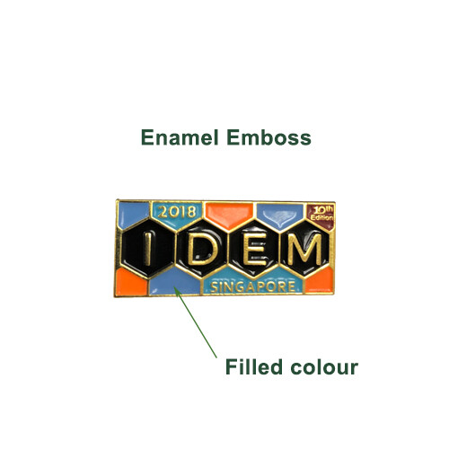 Metallic Enamel Pins (PR0009) - Image 3