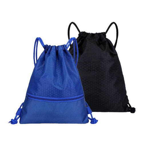 Singapore High Quality Drawstring Bag with Front Zip (B0079) Supplier ...