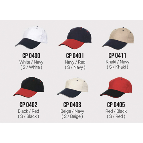 2 Tone Baseball Cap - Cotton (AW0095) - Image 2