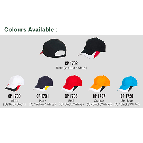 3 Tone Baseball Cap - Cotton (AW0129) - Image 2