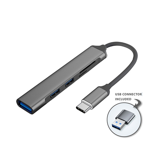 USB Hub with Card Reader (GE0152)