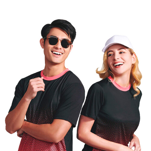 ombre dri fit shirts