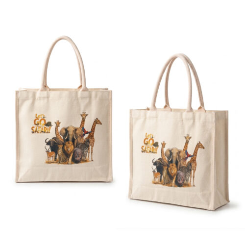 10oz Canvas Landscape Tote Bag (B0176)