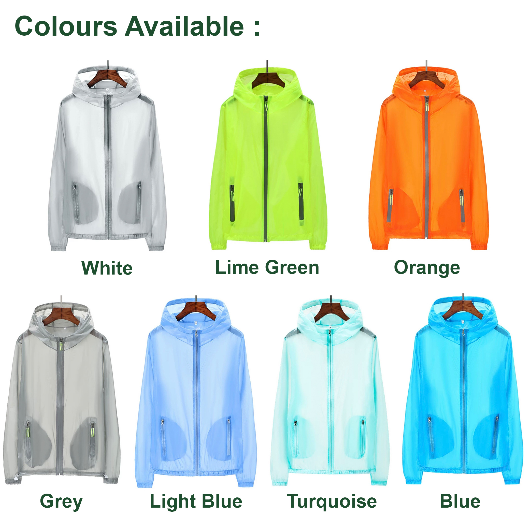 Ultra Thin Lightweight Fashion Windbreaker (AW0161) - Image 2