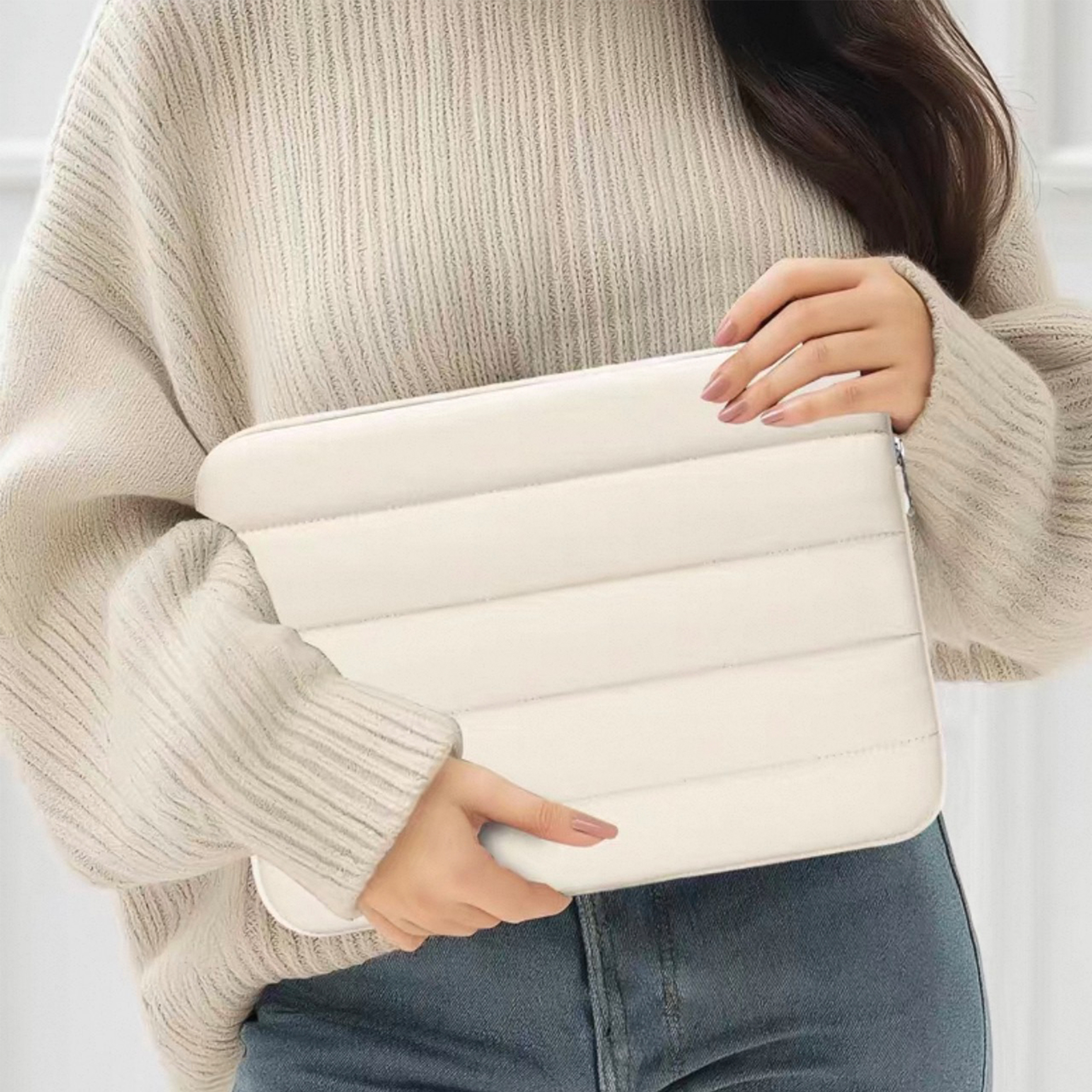 15” Puffy Padded Laptop Sleeve (B0218) - Image 5