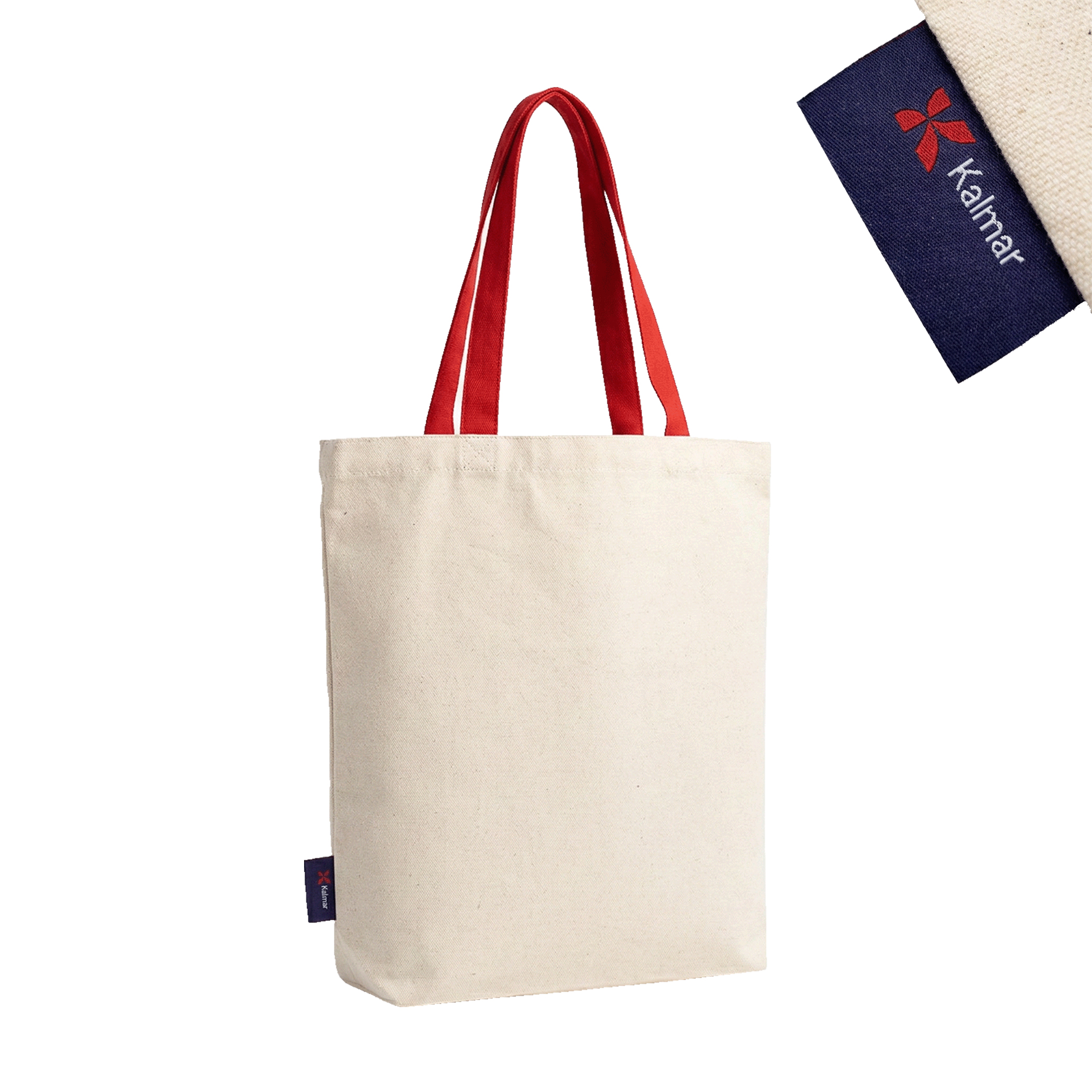 Customised Cotton 2 tone Tone Bag (B0217)