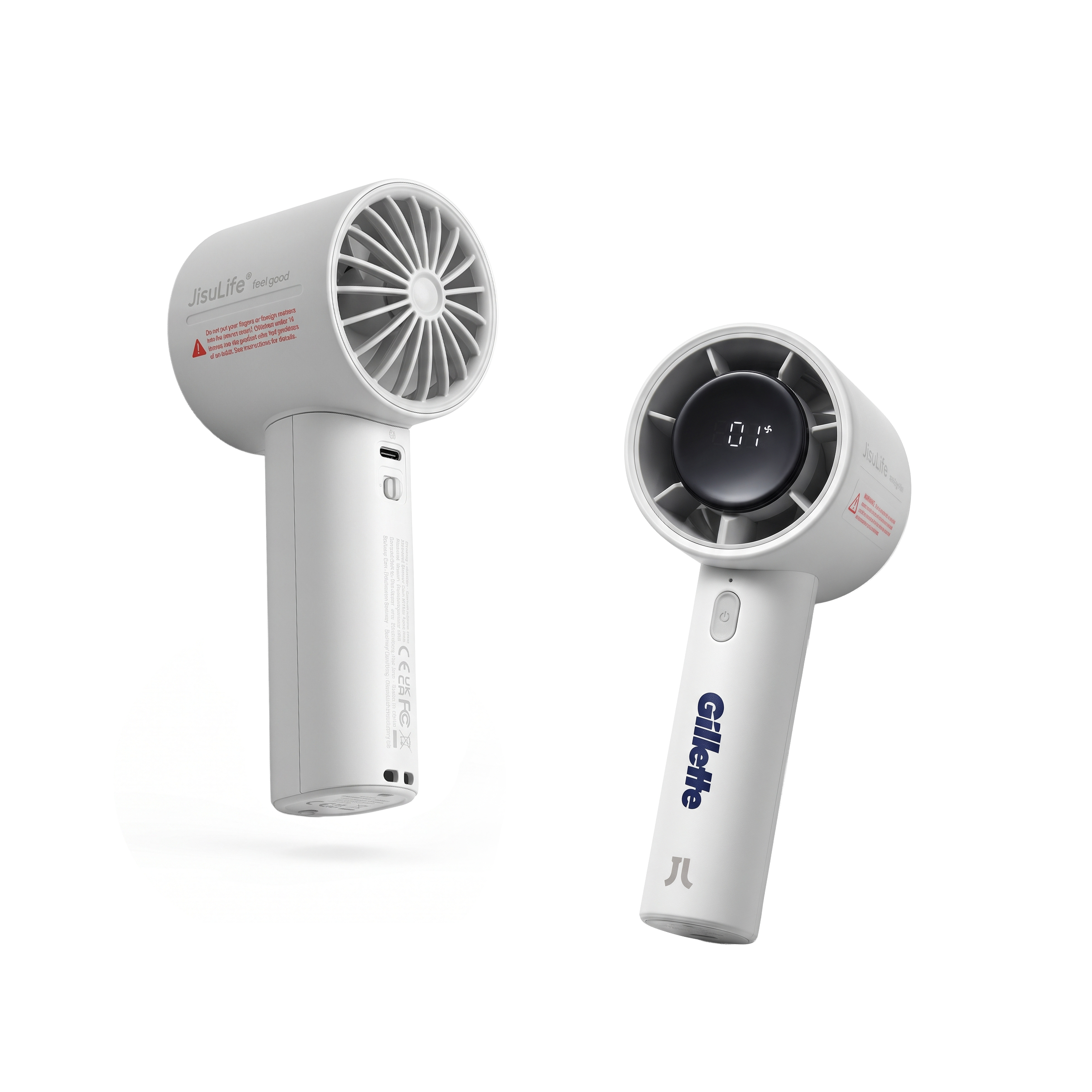 Jisulife Life10s Handheld Fan - 5000mAh (GE0241) - Image 2