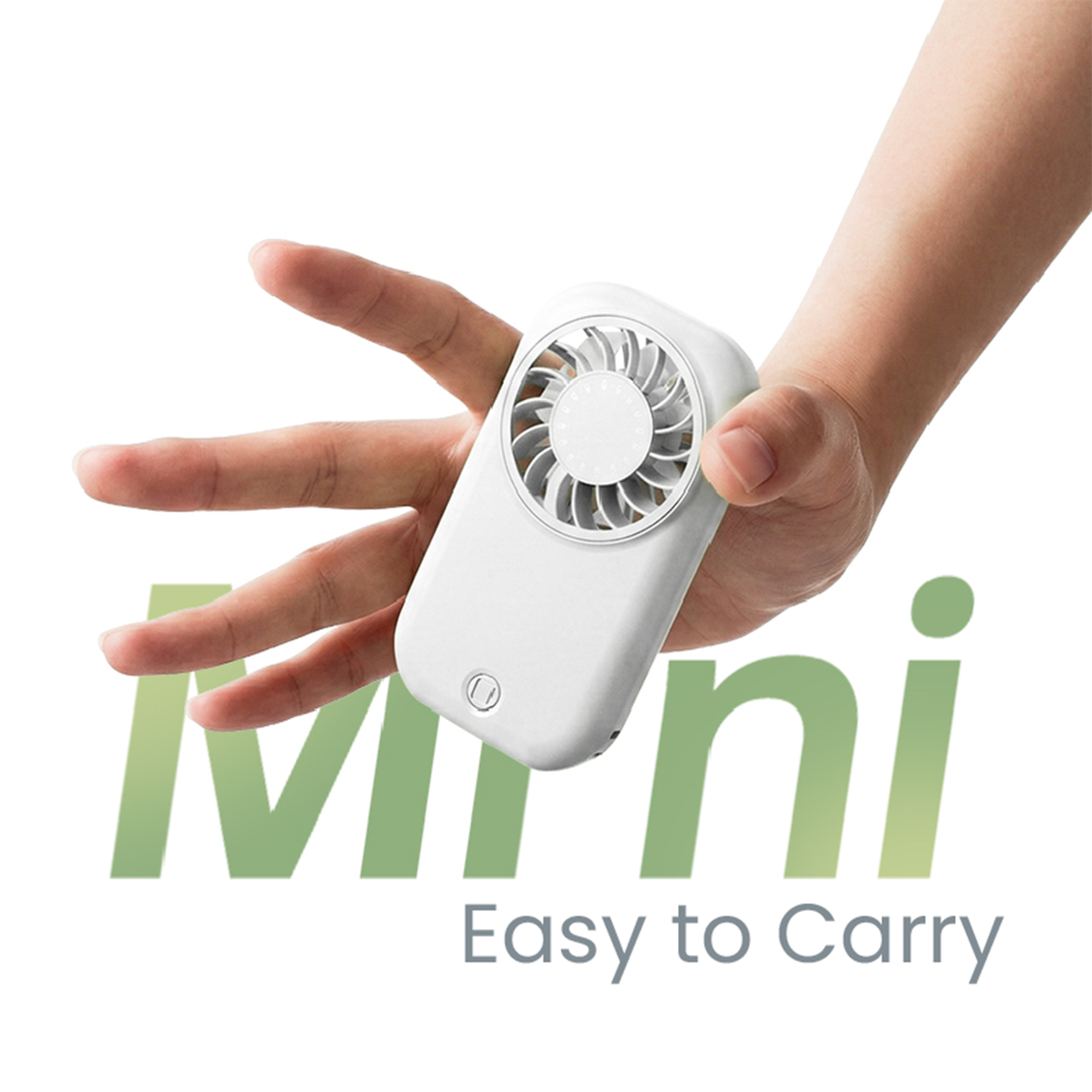 Mini Portable 5 Gear Fan - 1200mAh (GE0243) - Image 3