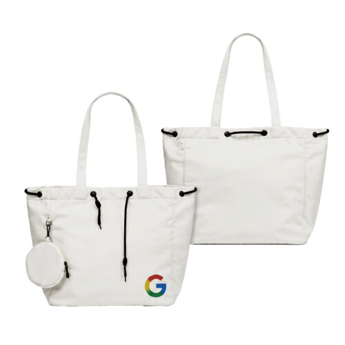 Nylon Everyday Tote Bag with Pouch (B0227)