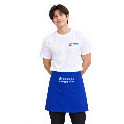 Durable Polyester Half Apron (AW0182)